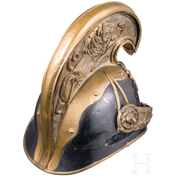 Helm M 1850 f&uuml;r Offiziere der Dragoner