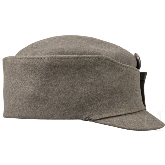 Feldgraue Feldkappe f&uuml;r Mannschaften der k.u.k. Infanterie, um 1917