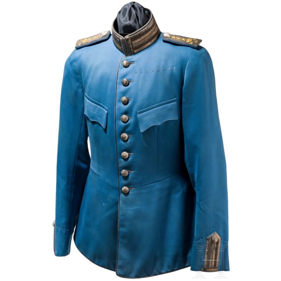 Uniformrock M 1910 eines &Ouml;verste (Oberst) der Leibgarde zu Pferd