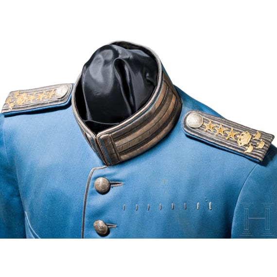 Uniformrock M 1910 eines &Ouml;verste (Oberst) der Leibgarde zu Pferd