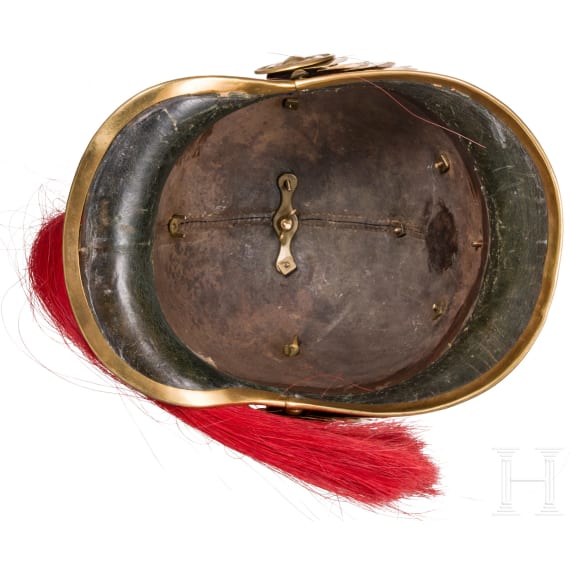 Helm f&uuml;r Angeh&ouml;rige der "Guardia Svizzera Pontificia", 1846-78
