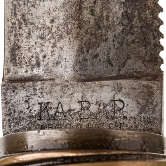 KA-BAR-Tauchermesser, Union Cutlery Co. in Olean, NY, um 1940