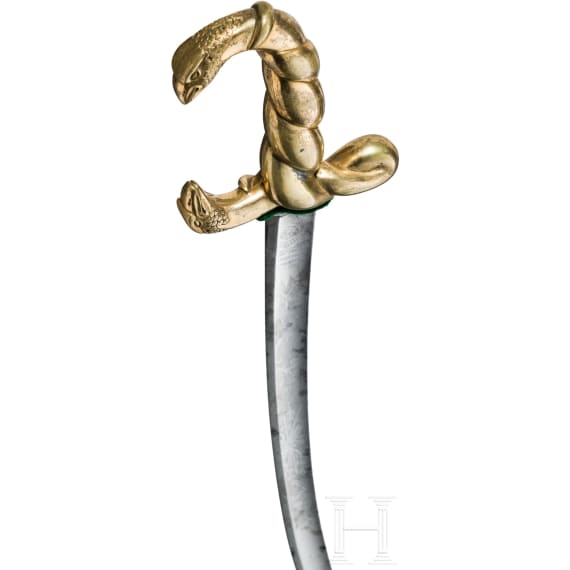 S&auml;bel f&uuml;r h&ouml;here Offiziere der Kavallerie, Solingen, um 1840