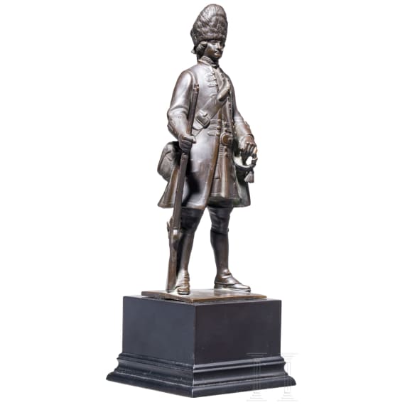 Franz Bernauer (1861 - 1916) - Grenadier des 18. Jhdts.