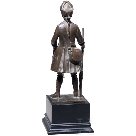 Franz Bernauer (1861 - 1916) - Grenadier des 18. Jhdts.