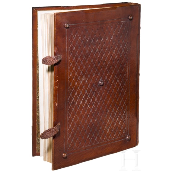 Prunkvolles G&auml;stebuch des 4. Badischen Infanterie-Regiments "Prinz Wilhelm" Nr. 112, 1902 - 1920