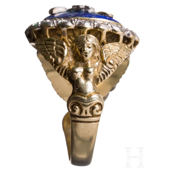 K&ouml;nig Ludwig II. von Bayern - goldener Geschenkring