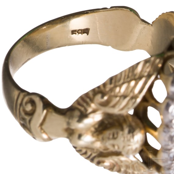K&ouml;nig Ludwig II. von Bayern - goldener Geschenkring