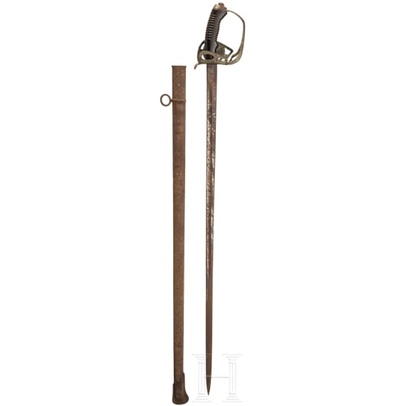Kavalleriedegen M 1889 der Braunschweiger Husaren