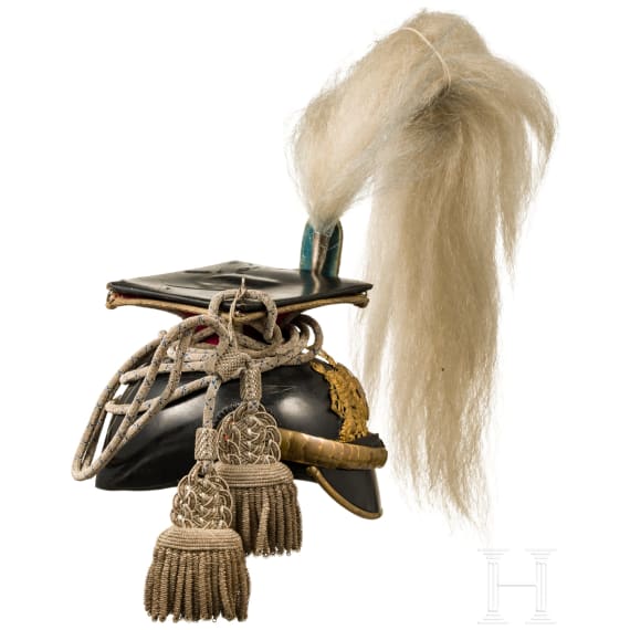 Tschapka M 1886 f&uuml;r Offiziere im K&ouml;niglich Bayerischen 1. Ulanen-Regiment