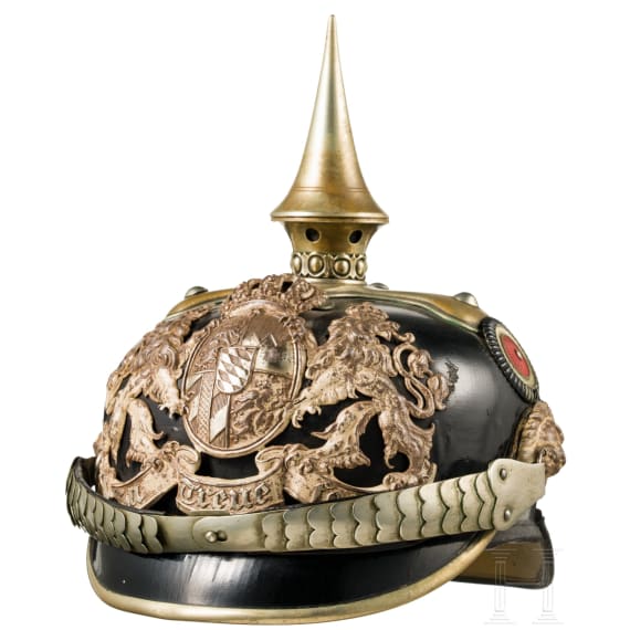 Helm M 1886 f&uuml;r Angeh&ouml;rige der Polizei