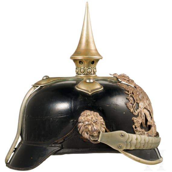 Helm M 1886 f&uuml;r Angeh&ouml;rige der Polizei