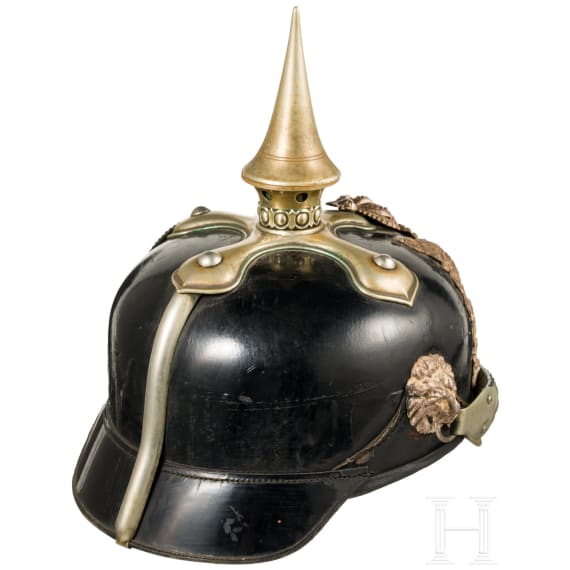 Helm M 1886 f&uuml;r Angeh&ouml;rige der Polizei