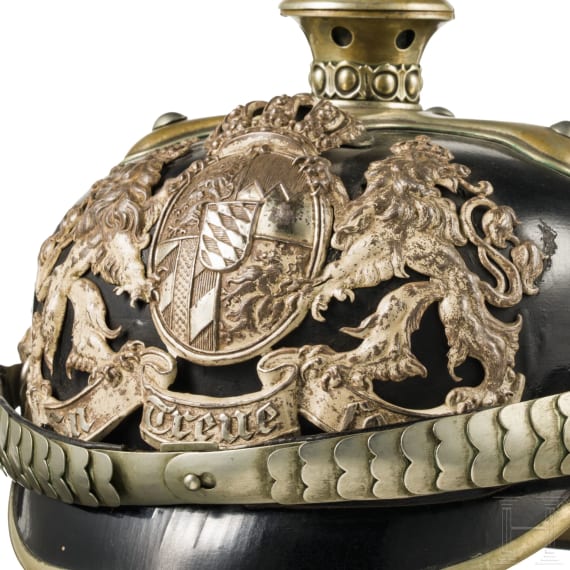 Helm M 1886 f&uuml;r Angeh&ouml;rige der Polizei