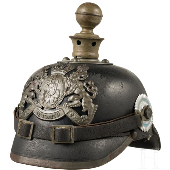 Helm M 1886/16 f&uuml;r Mannschaften der Artillerie