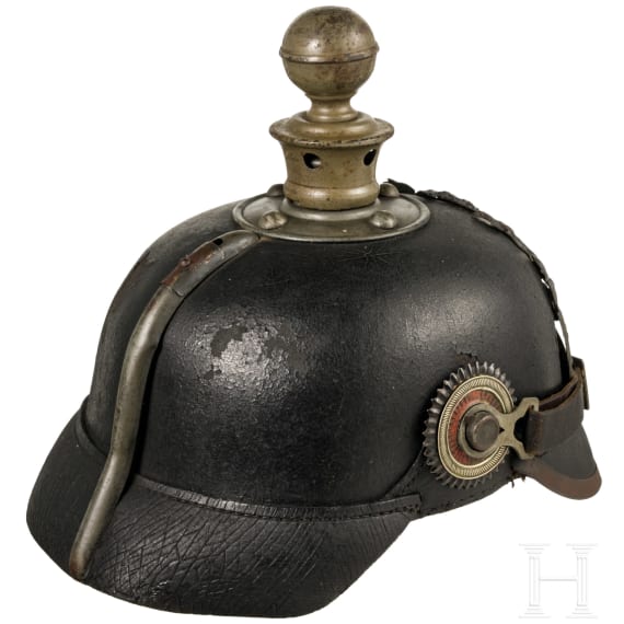 Helm M 1886/16 f&uuml;r Mannschaften der Artillerie