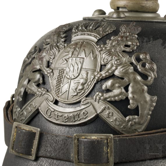 Helm M 1886/16 f&uuml;r Mannschaften der Artillerie