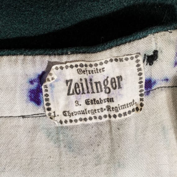 Uniformhose f&uuml;r Mannschaften im K.B. 1. Chevaulegers-Regiment, um 1900