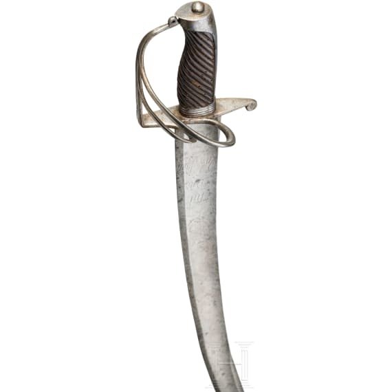 B&uuml;rgerwehroffziers-S&auml;bel, um 1788