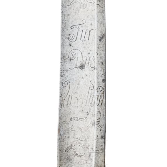 B&uuml;rgerwehroffziers-S&auml;bel, um 1788