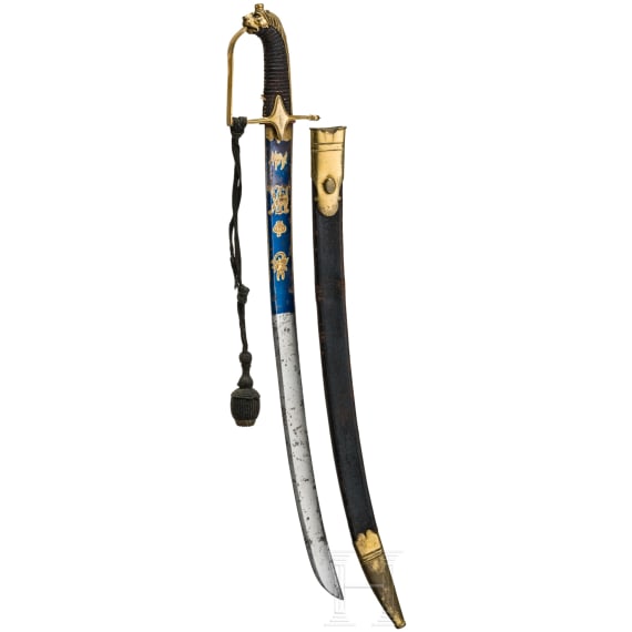 L&ouml;wenkopfs&auml;bel f&uuml;r Offiziere der Infanterie, 1806-1825