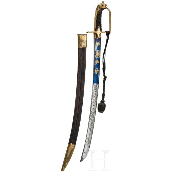 L&ouml;wenkopfs&auml;bel f&uuml;r Offiziere der Infanterie, 1806-1825