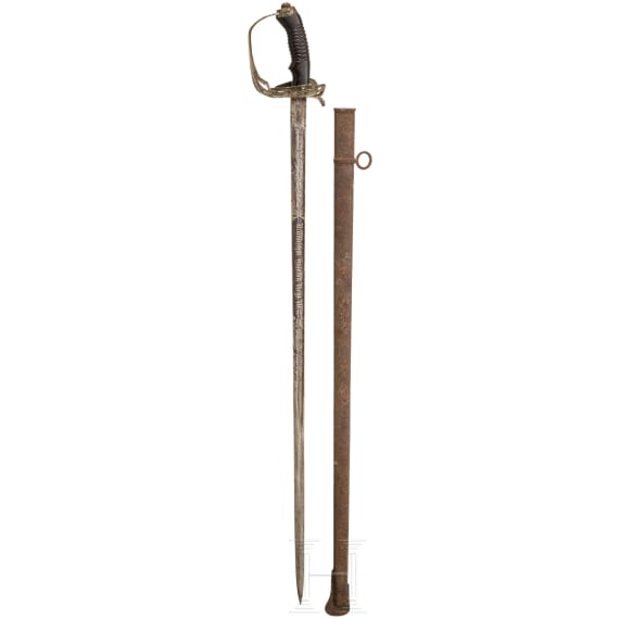 Kavalleriedegen M 1889 der Braunschweiger Husaren