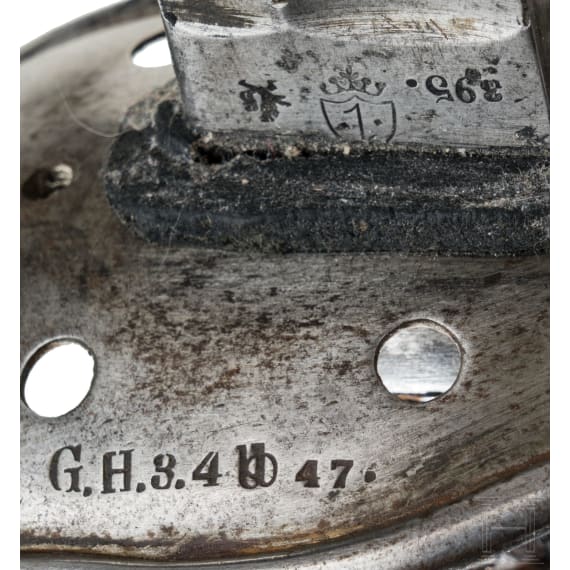 Hessischer Reiters&auml;bel nach &ouml;sterreichischem Muster, um 1860
