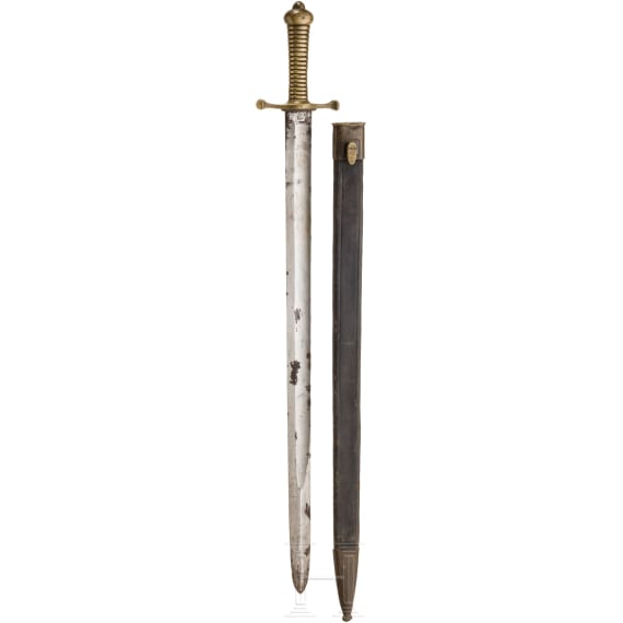Artillerie-Faschinenmesser, Hessen, 2. H&auml;lfte 19. Jhdt.