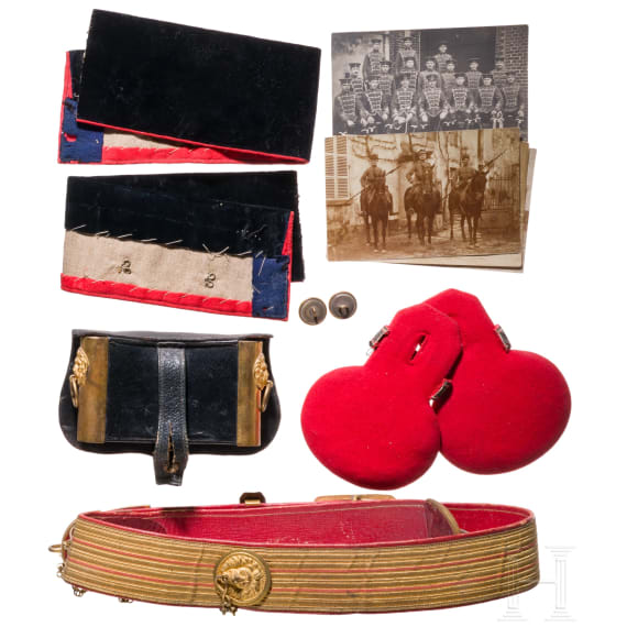Effekten f&uuml;r Offiziere im 1. Gro&szlig;herzoglich Hessischen Feldartillerie-Regiment Nr. 25