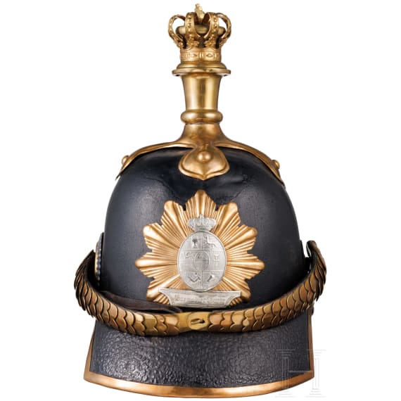 Helm Modell 1847 f&uuml;r Mannschaften des Grenadier-Garde-Bataillons