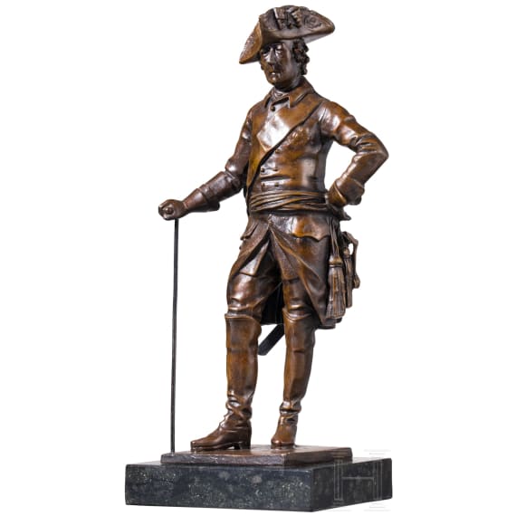 Friedrich der Gro&szlig;e - Statuette, um 1900