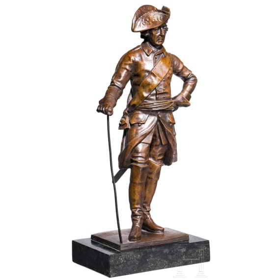 Friedrich der Gro&szlig;e - Statuette, um 1900