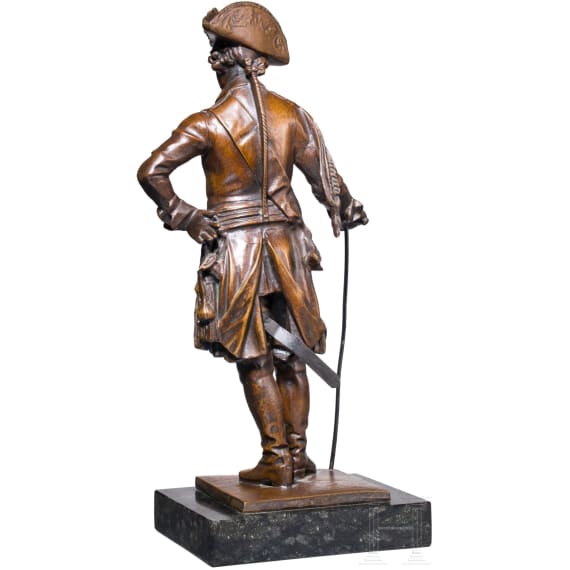 Friedrich der Gro&szlig;e - Statuette, um 1900