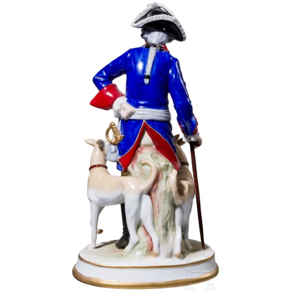 K&ouml;nig Friedrich II. von Preu&szlig;en, Sitzendorfer Porzellanmanufaktur, 20. Jhdt.