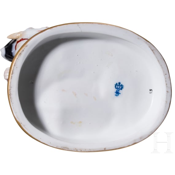 K&ouml;nig Friedrich II. von Preu&szlig;en, Sitzendorfer Porzellanmanufaktur, 20. Jhdt.