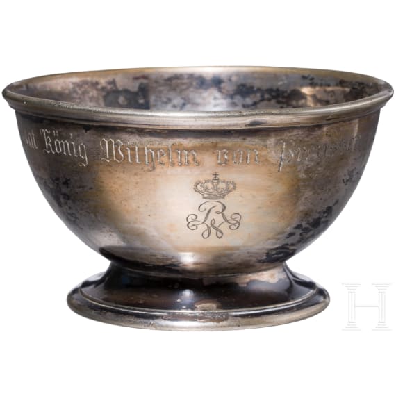 Kaiser Wilhelm I. - Tasse aus dem Feldzug 1870