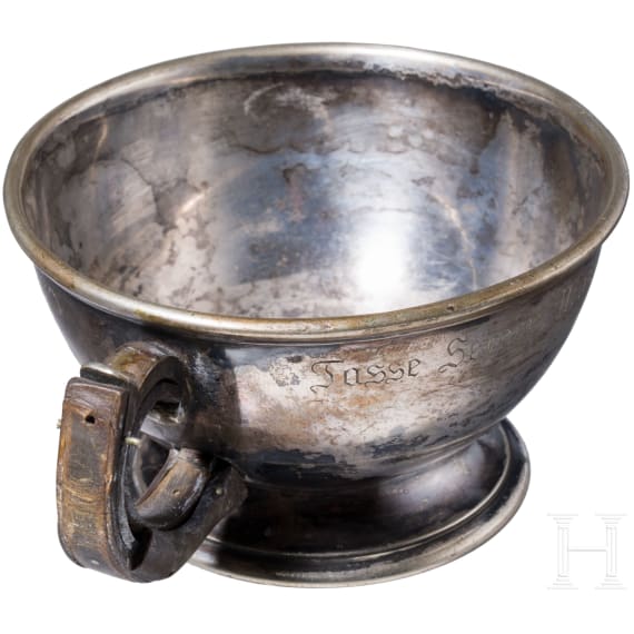 Kaiser Wilhelm I. - Tasse aus dem Feldzug 1870