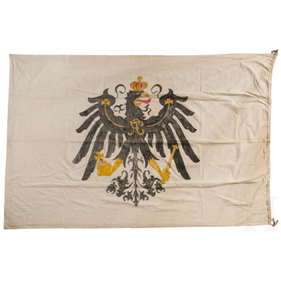 Gro&szlig;e preu&szlig;ische Fahne, um 1900