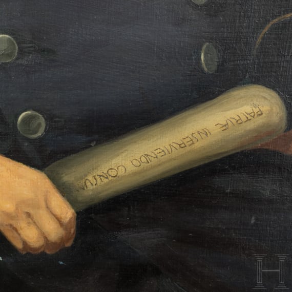 Otto F&uuml;rst von Bismarck - Portraitgem&auml;lde, Ende 19./Anfang 20. Jhdt.