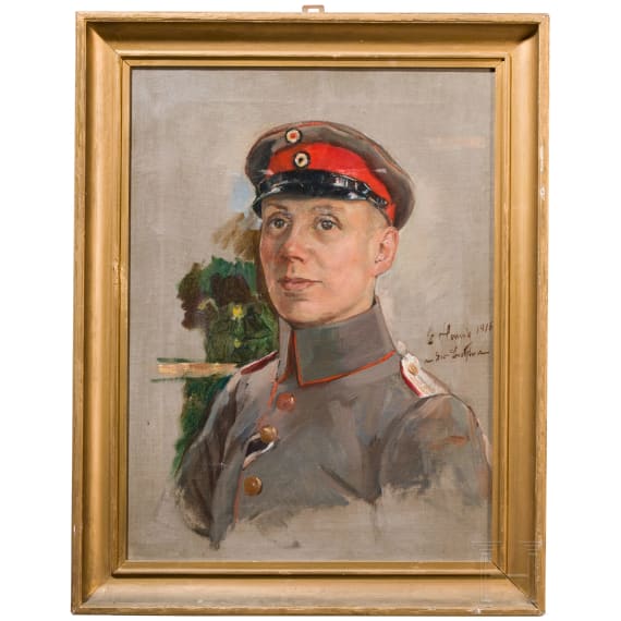 Portrait eines preu&szlig;ischen Leutnants (1916)