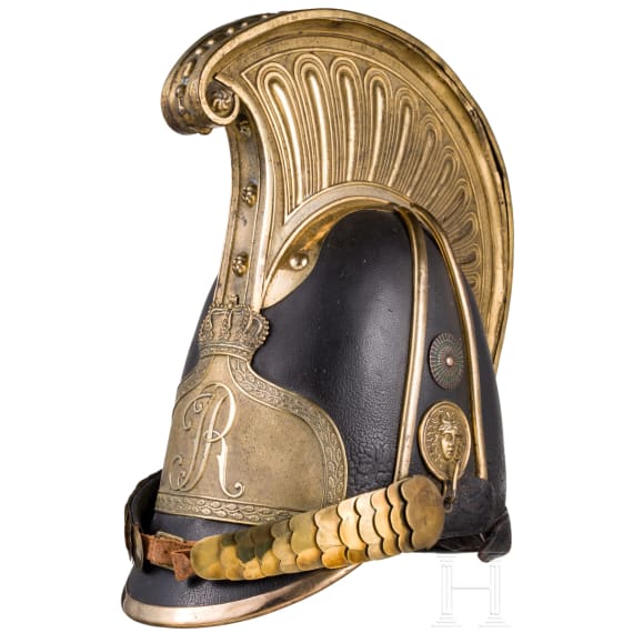 Helm M 1849 f&uuml;r Offiziere der Reiter-Regimenter