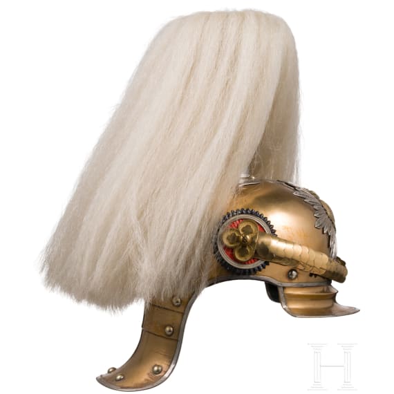 Helm f&uuml;r Offiziere des Garde-Reiter-Regiments oder der Karabiniers, vor 1907