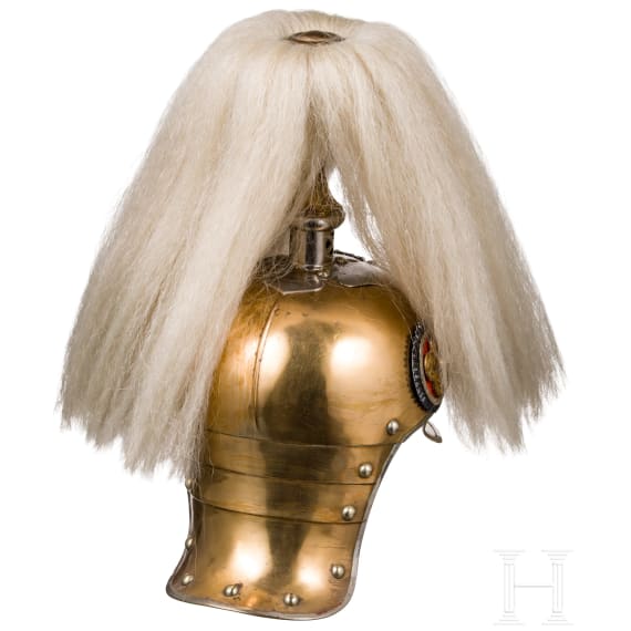 Helm f&uuml;r Offiziere des Garde-Reiter-Regiments oder der Karabiniers, vor 1907