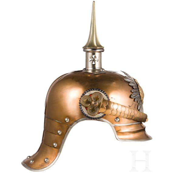 Helm f&uuml;r Offiziere des Garde-Reiter-Regiments oder der Karabiniers, um 1900