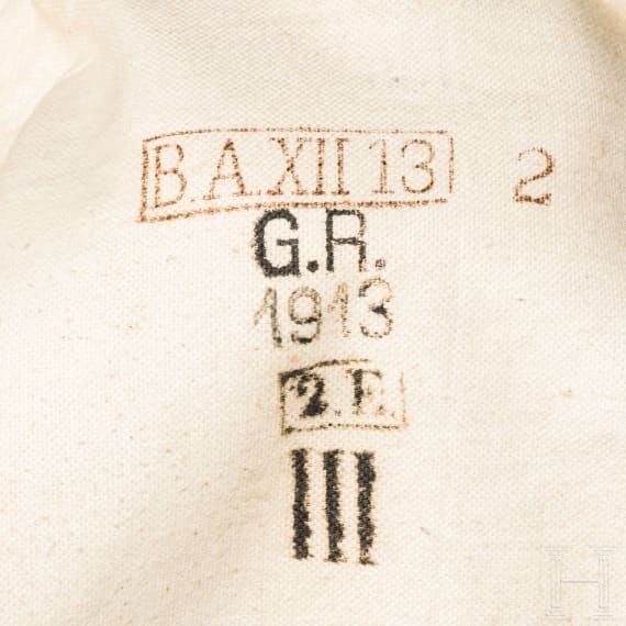 Koller f&uuml;r Unteroffiziere des Garde-Reiter-Regiments, datiert 1913