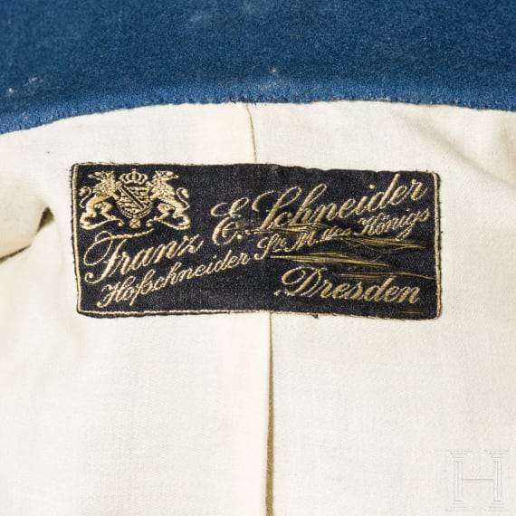 &Uuml;berrock f&uuml;r Offiziere des Garde-Reiter-Regiments, um 1910