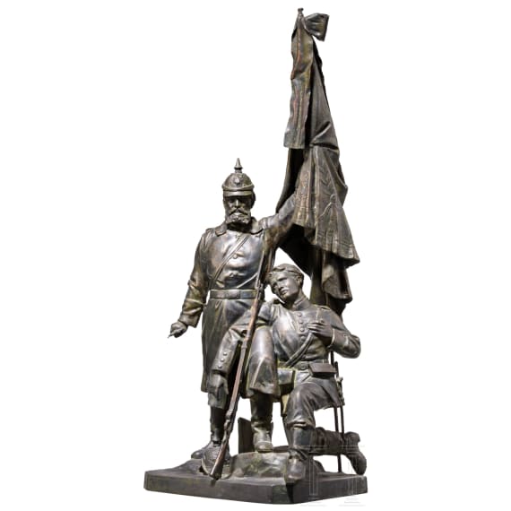 Infanterie-Regiment Gro&szlig;herzog von Sachsen (5. Th&uuml;ringisches) Nr. 94 - Soldatengruppe, um 1870