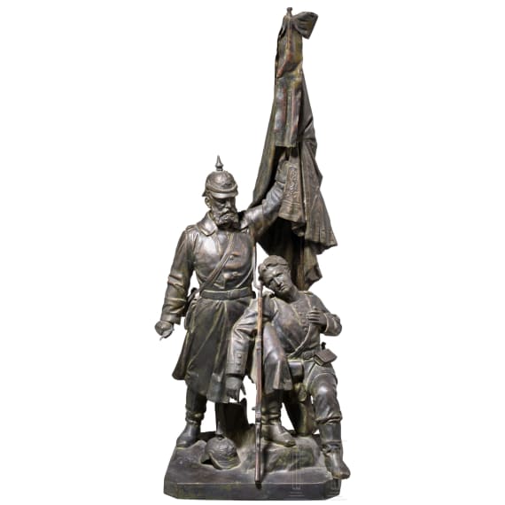 Infanterie-Regiment Gro&szlig;herzog von Sachsen (5. Th&uuml;ringisches) Nr. 94 - Soldatengruppe, um 1870
