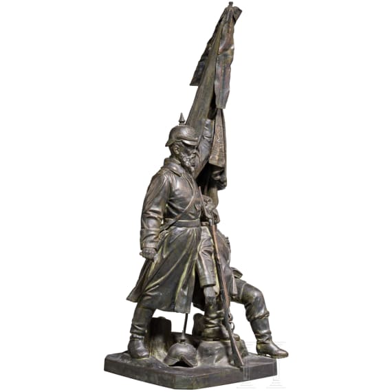 Infanterie-Regiment Gro&szlig;herzog von Sachsen (5. Th&uuml;ringisches) Nr. 94 - Soldatengruppe, um 1870